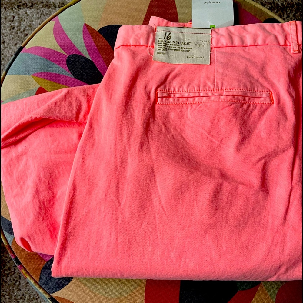 Gap hot pink pant!💗